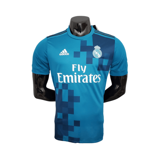 Camisa Real Madrid III 17/18 - Azul - Adidas- Masculino Jogador - DA Sports Oficial