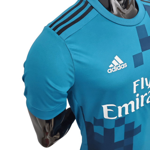 Camisa Real Madrid III 17/18 - Azul - Adidas- Masculino Jogador - DA Sports Oficial