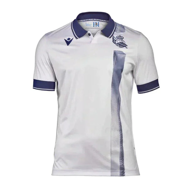 Camisa Real Sociedad Third 23/24 s/n° Torcedor Masculina - Branco - DA Sports Oficial