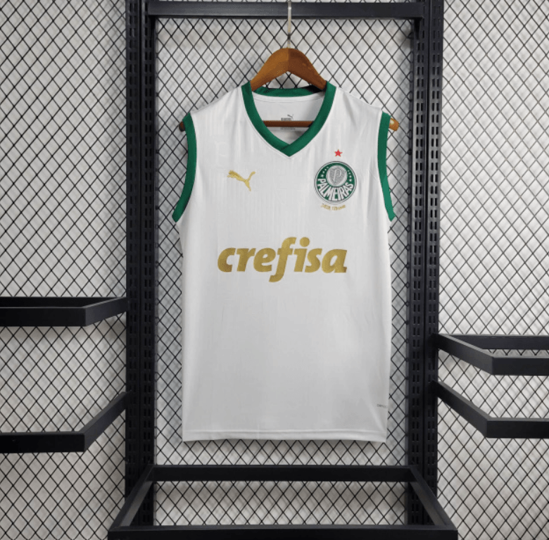 Camisa regata Palmeiras I 24/25 Puma - Branca - DA Sports Oficial