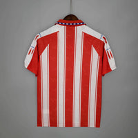 Camiseta Atlético de Madrid Retro 1994/1995 - Blanca e Roja