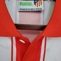 Camiseta Atlético de Madrid Retro 1994/1995 - Blanca e Roja