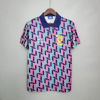 Camiseta Escócia Retro 1988/1989 Rosa -