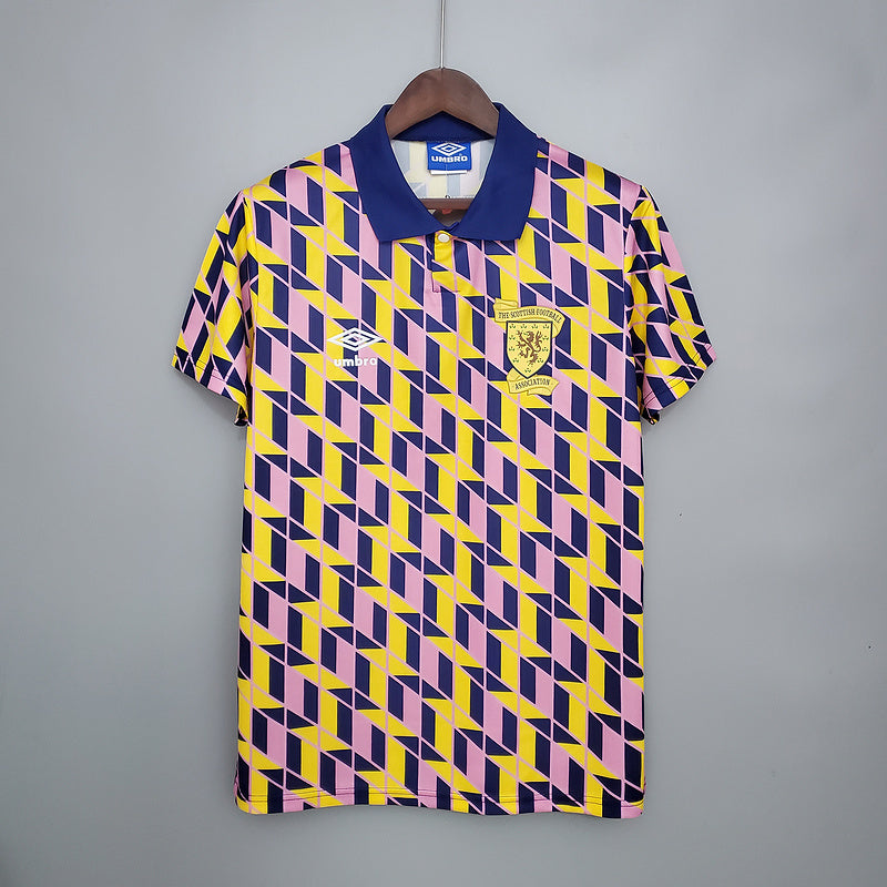 Camiseta Escócia Retro 1988/1989