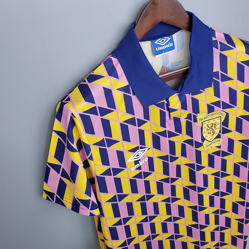 Camiseta Escócia Retro 1988/1989