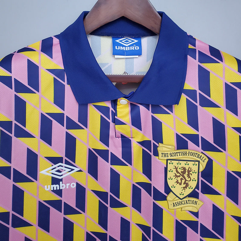 Camiseta Escócia Retro 1988/1989