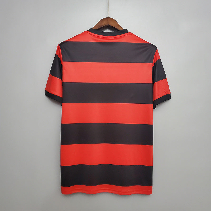 Camiseta Flamengo Retro 1978/1979 Roja e Negra