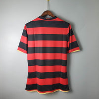Camiseta Flamengo Retro 2009 Roja e Negra -