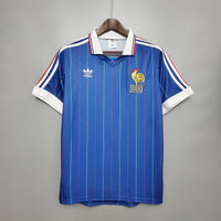 Camiseta France Retro 1982 - Azul