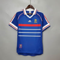 Camiseta France Retro 1998 - Azul