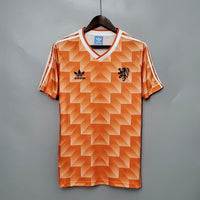 Camiseta Holanda Retro 1988 - Laranja