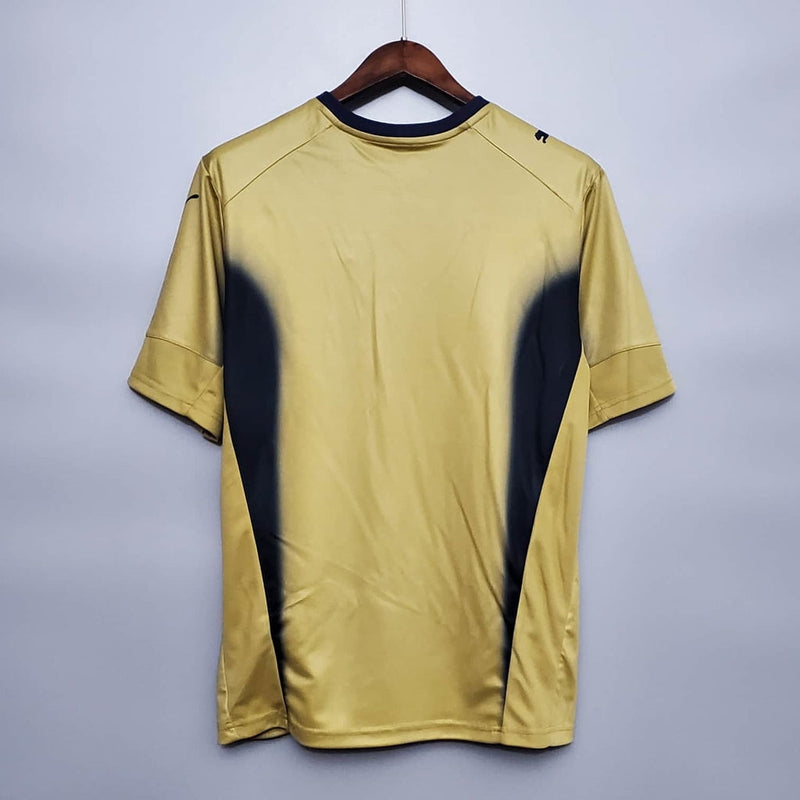 Camiseta Itália Retro 2006 - Dourada