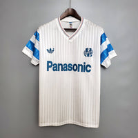 Camiseta Marseille Retro 1990 Blanca -