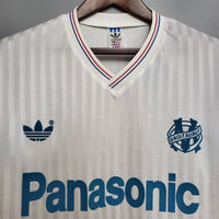 Camiseta Marseille Retro 1990 Blanca -