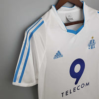 Camiseta Marseille Retro 2002/2003 Blanca -