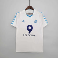 Camiseta Marseille Retro 2002/2003 Blanca -