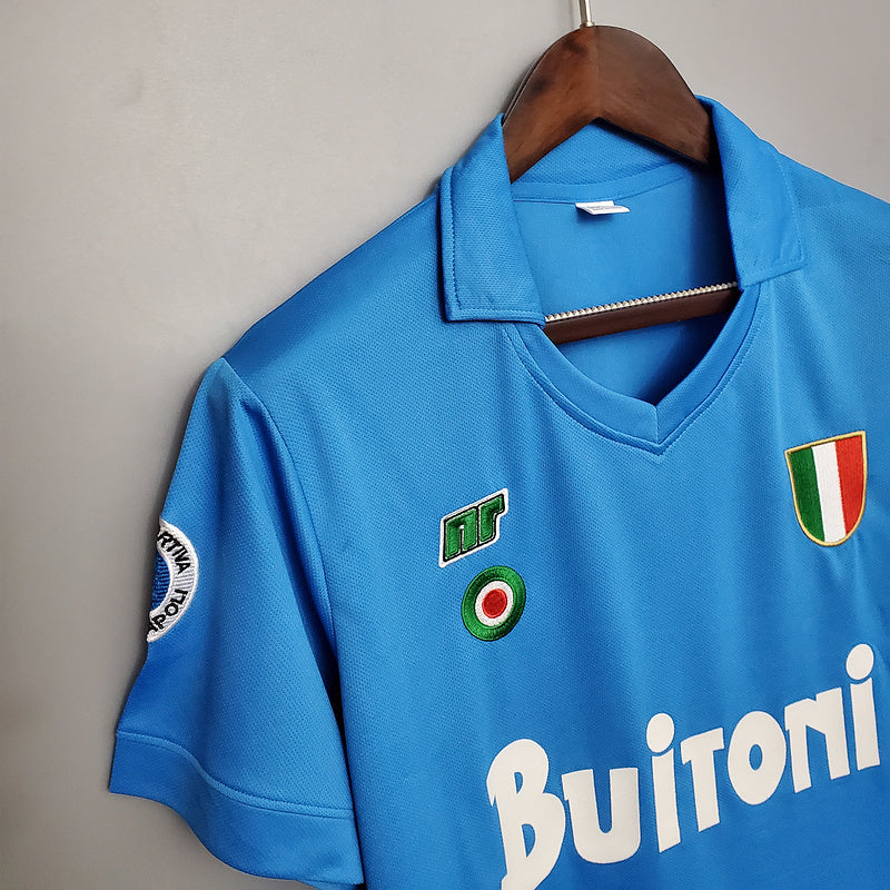 Camiseta Napoli Retro 1987/1988