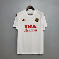 Camiseta Roma Retro 2000/2001 - Blanca