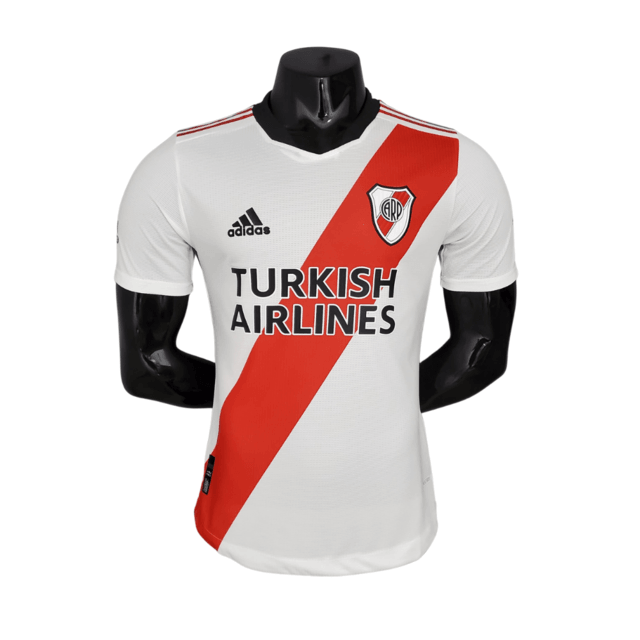 Camisa River Plate I 21/22 - Branca - Adidas - Masculino Jogador - DA Sports Oficial