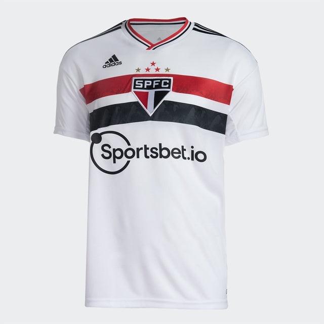 Camisa São Paulo I 22/23 Adidas - Branco - DA Sports Oficial