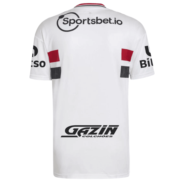 Camisa São Paulo I [Com Patrocínios] 22/23 Adidas - Branco - DA Sports Oficial