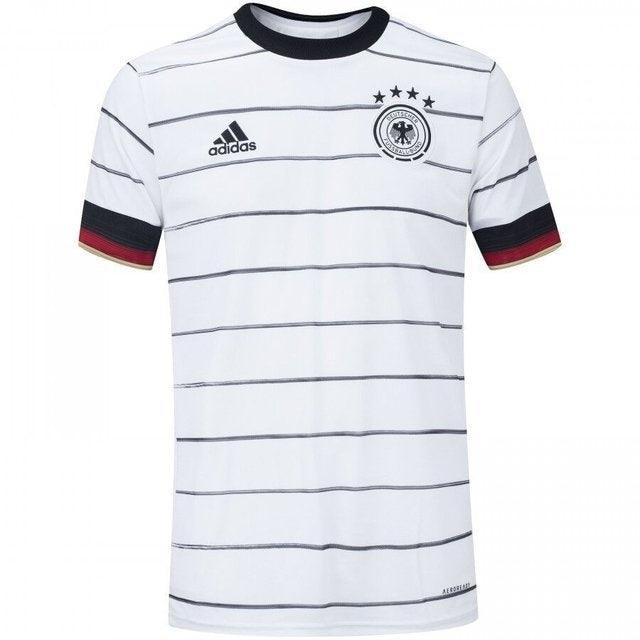 Camisa Seleção Alemanha I 21/22 Adidas - Branco - DA Sports Oficial