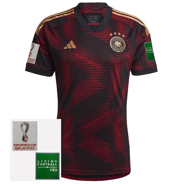 Camisa Seleção Alemanha II 2022 Adidas [Com Patch] - Preto - DA Sports Oficial