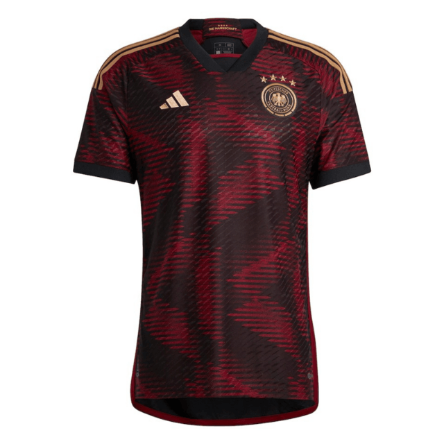 Camisa Seleção Alemanha II 2022 Adidas - Preto - DA Sports Oficial