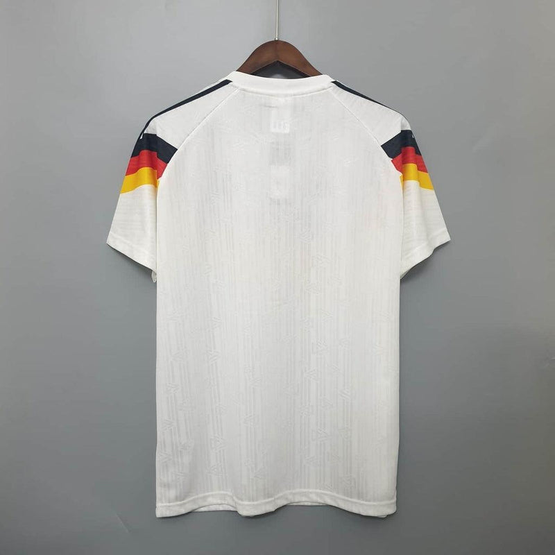 Camisa Seleção Alemanha Retrô 1990 Branca - Adidas - DA Sports Oficial