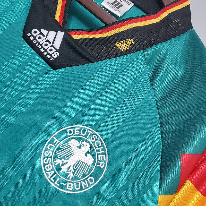 Camisa Seleção Alemanha Retrô 1992 Verde - Adidas - DA Sports Oficial