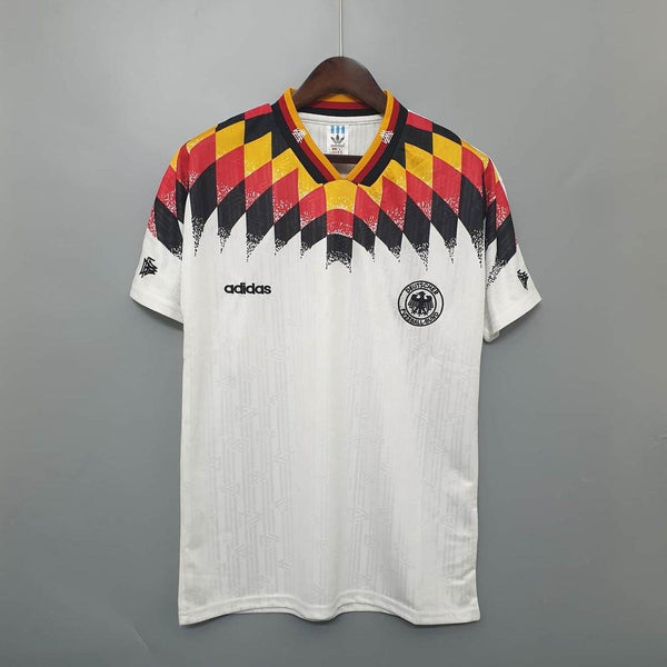 Camisa Seleção Alemanha Retrô 1994 Branca - Adidas - DA Sports Oficial