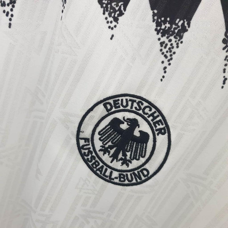 Camisa Seleção Alemanha Retrô 1994 Branca - Adidas - DA Sports Oficial