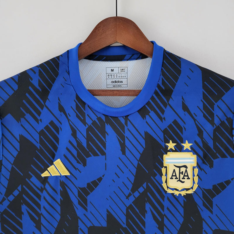 Camisa Seleção Argentina II 22 Adidas - Azul Escuro - DA Sports Oficial