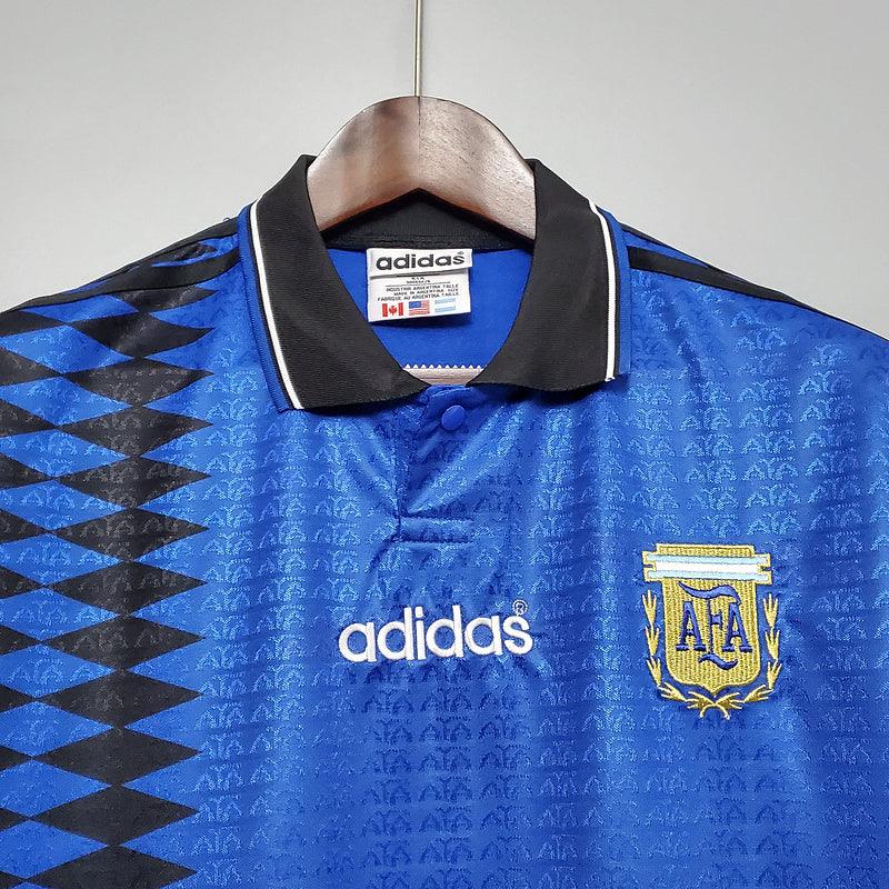 Camisa Seleção Argentina Retrô 1994 Azul - Adidas - DA Sports Oficial