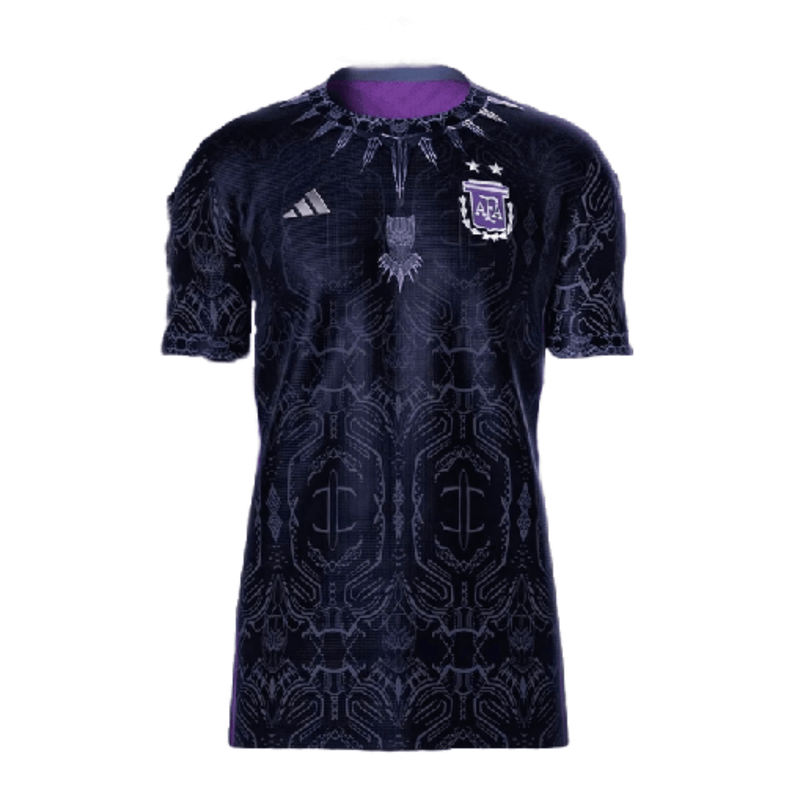 Camisa Seleção Argentina Wakanda [Pantera Negra] 2022 Adidas - Roxo - DA Sports Oficial