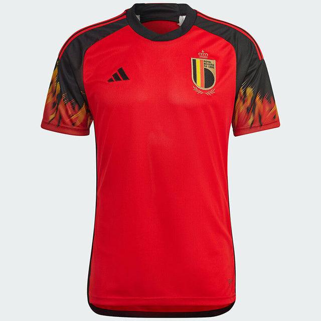 Camisa Seleção Bélgica I 2022 Adidas - Vermelho - DA Sports Oficial