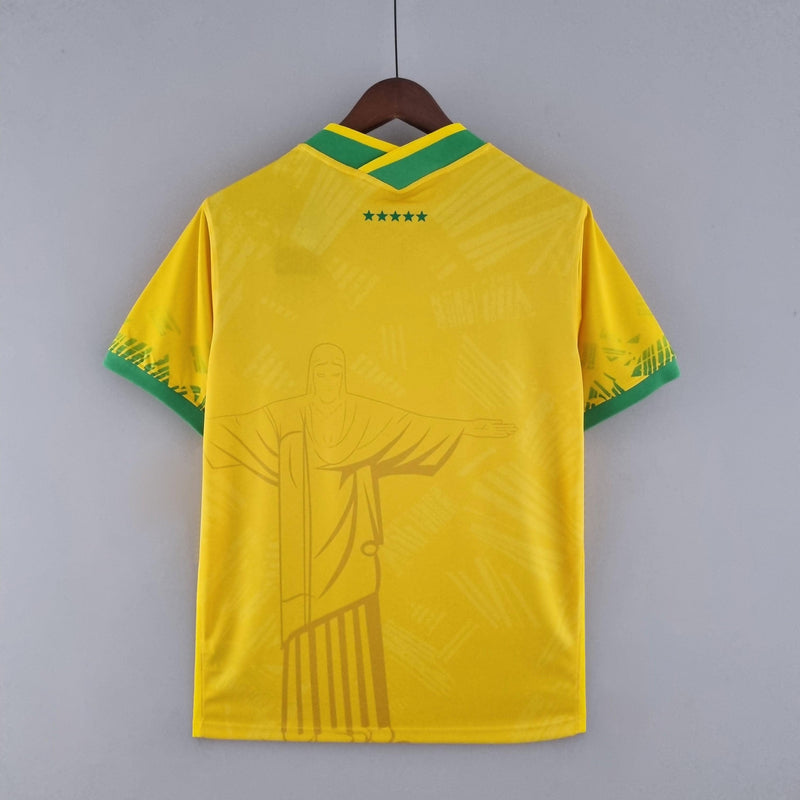 Camisa Seleção Brasil 2022 Nike - Amarela - Conceito Rio - DA Sports Oficial