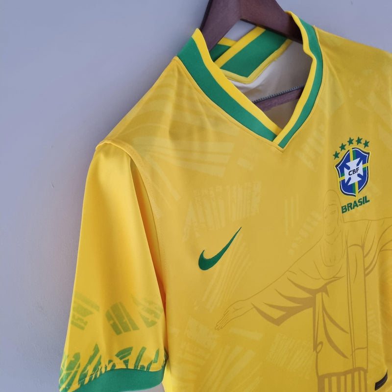 Camisa Seleção Brasil 2022 Nike - Amarela - Conceito Rio - DA Sports Oficial