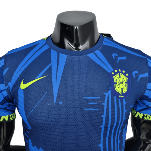 Camisa Seleção Brasil 2022 Nike - Azul - Conceito Nordeste - DA Sports Oficial