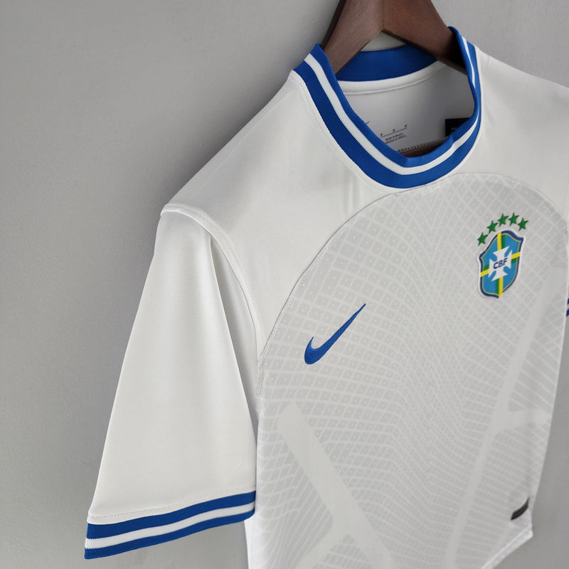 Camisa Seleção Brasil 2022 Nike - Branca - Conceito Branca - DA Sports Oficial