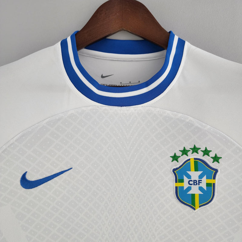 Camisa Seleção Brasil 2022 Nike - Branca - Conceito Branca - DA Sports Oficial