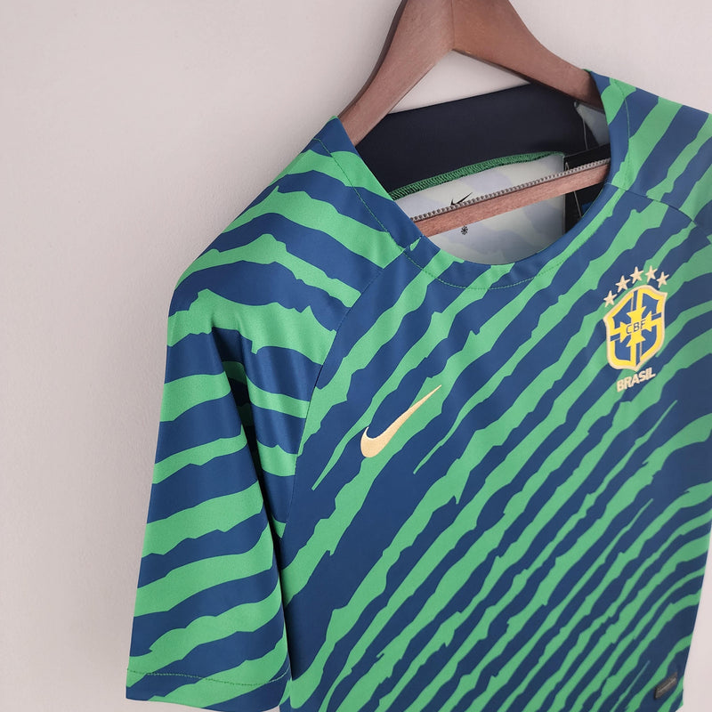 Camisa Seleção Brasil 2022 Nike - Verde e Azul - Edição Especial - DA Sports Oficial