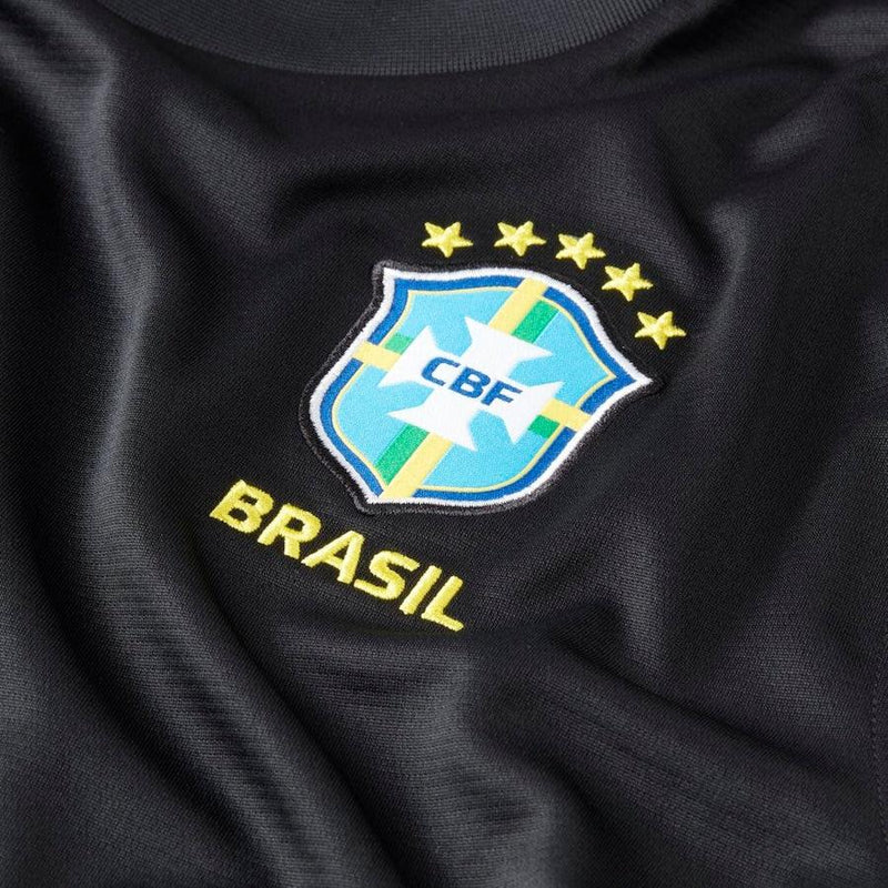 Camisa Seleção Brasil Comissão Técnica Nike - Preta - DA Sports Oficial