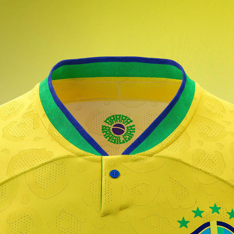 Camisa Seleção Brasil I [Com Patch] 22/23 Nike - Amarelo - DA Sports Oficial