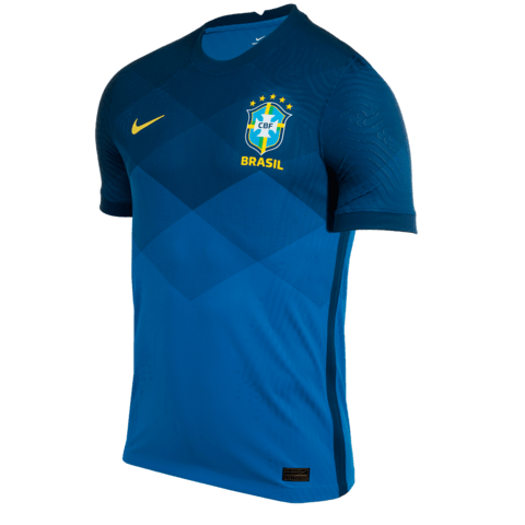 Camisa Seleção Brasil II 21/22 Nike - Azul - DA Sports Oficial