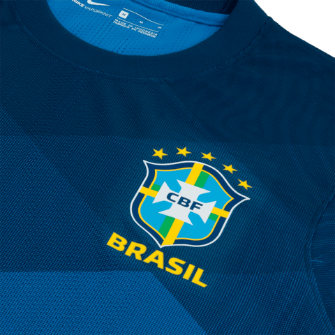 Camisa Seleção Brasil II 21/22 Nike - Azul - DA Sports Oficial