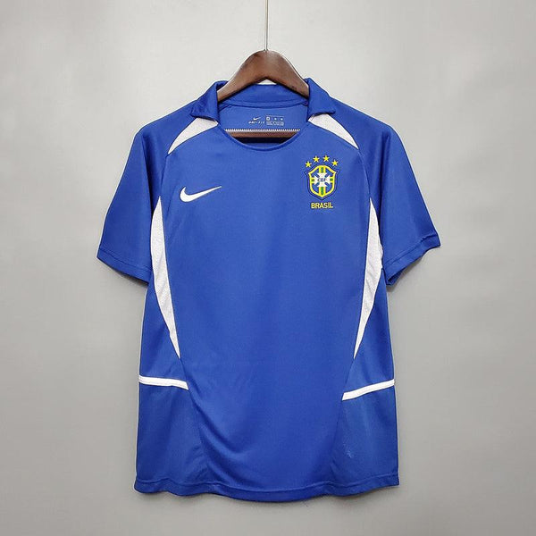 Camisa Seleção Brasileira Retrô 2002 Azul - Nike - DA Sports Oficial