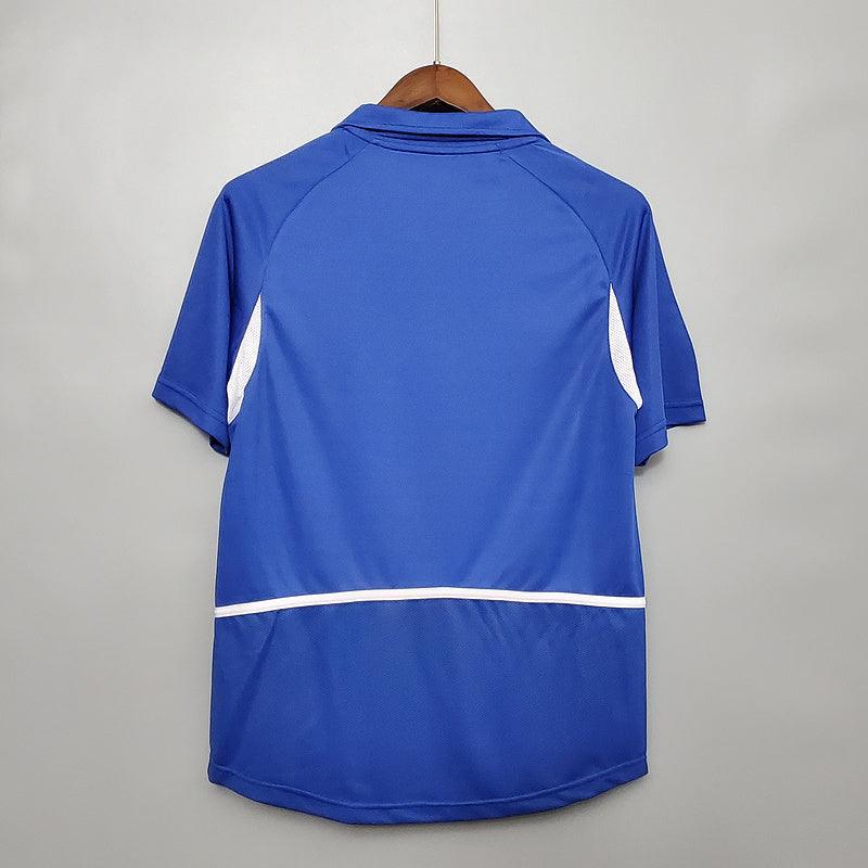 Camisa Seleção Brasileira Retrô 2002 Azul - Nike - DA Sports Oficial