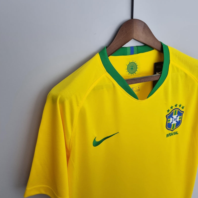 Camisa Seleção Brasileira Retrô 2008 Amarela - Nike - DA Sports Oficial