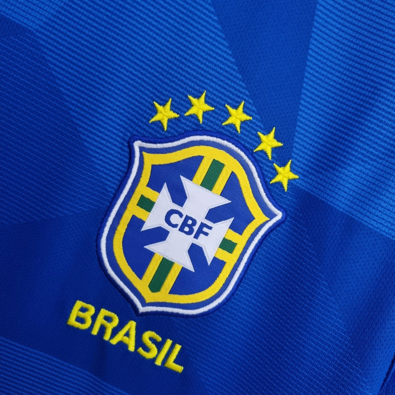 Camisa Seleção Brasileira Retrô 2018 Azul - Nike - DA Sports Oficial